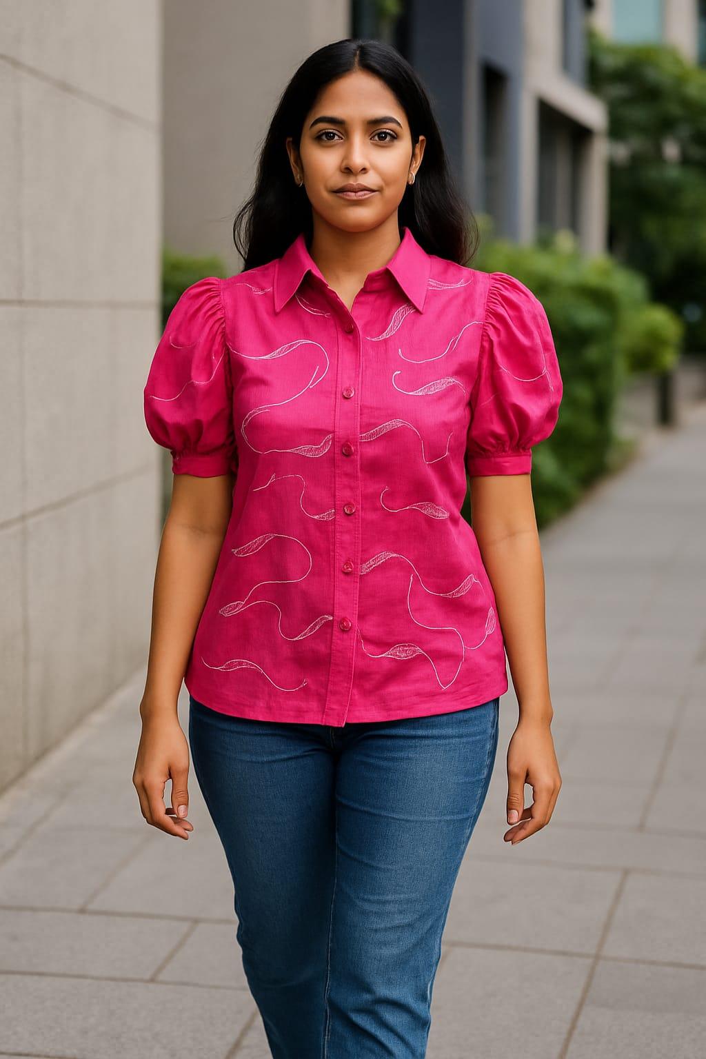 Mirror Work Daily Wear Kurti